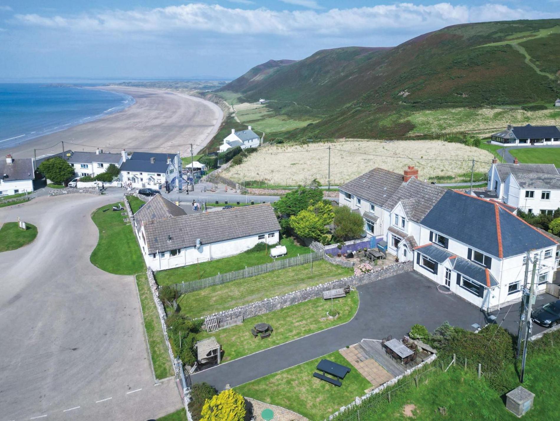 Channel View - 3 Bedroom House - Rhossili Bay Oxwich Exterior foto